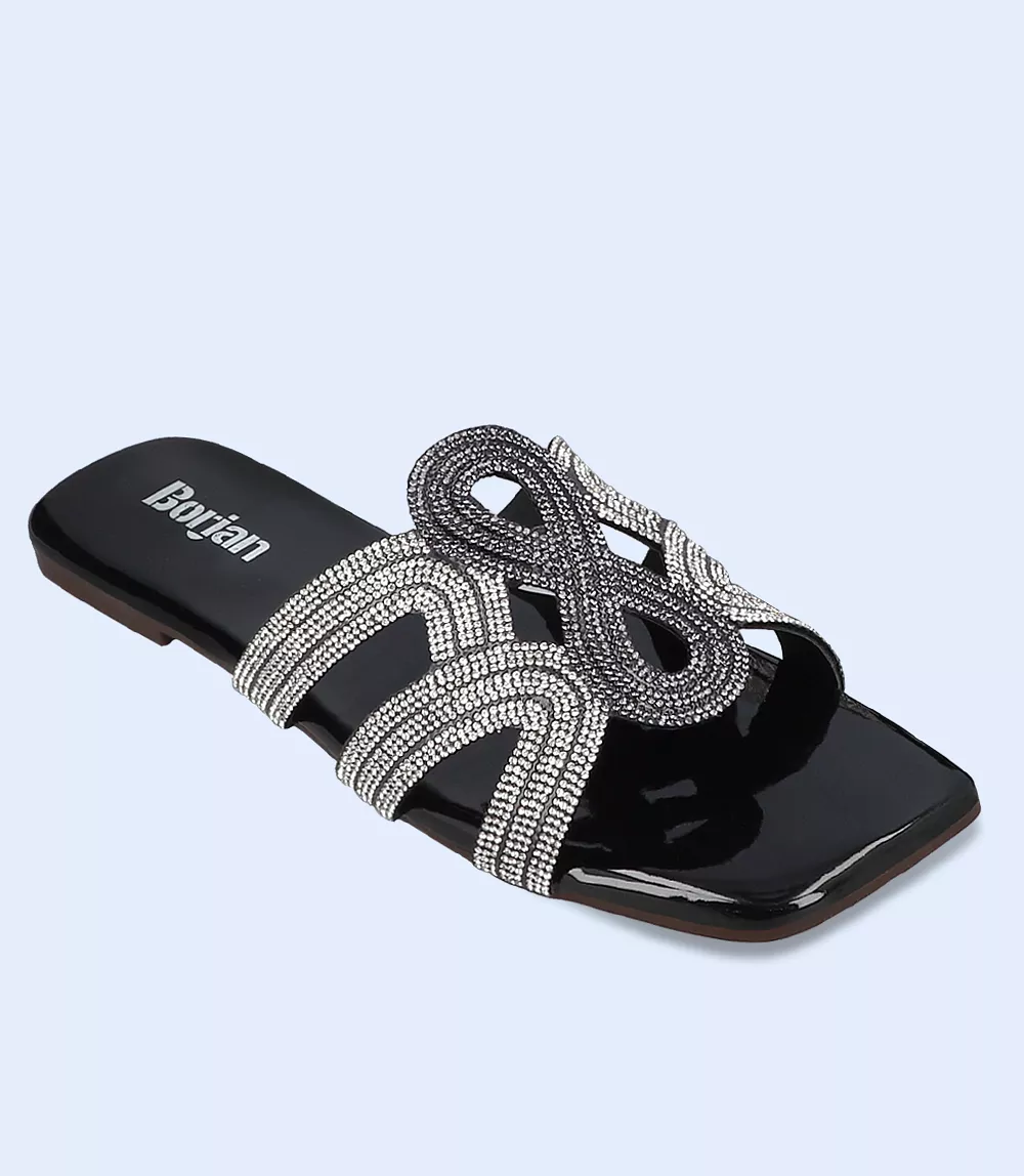 Black women's formal slipper