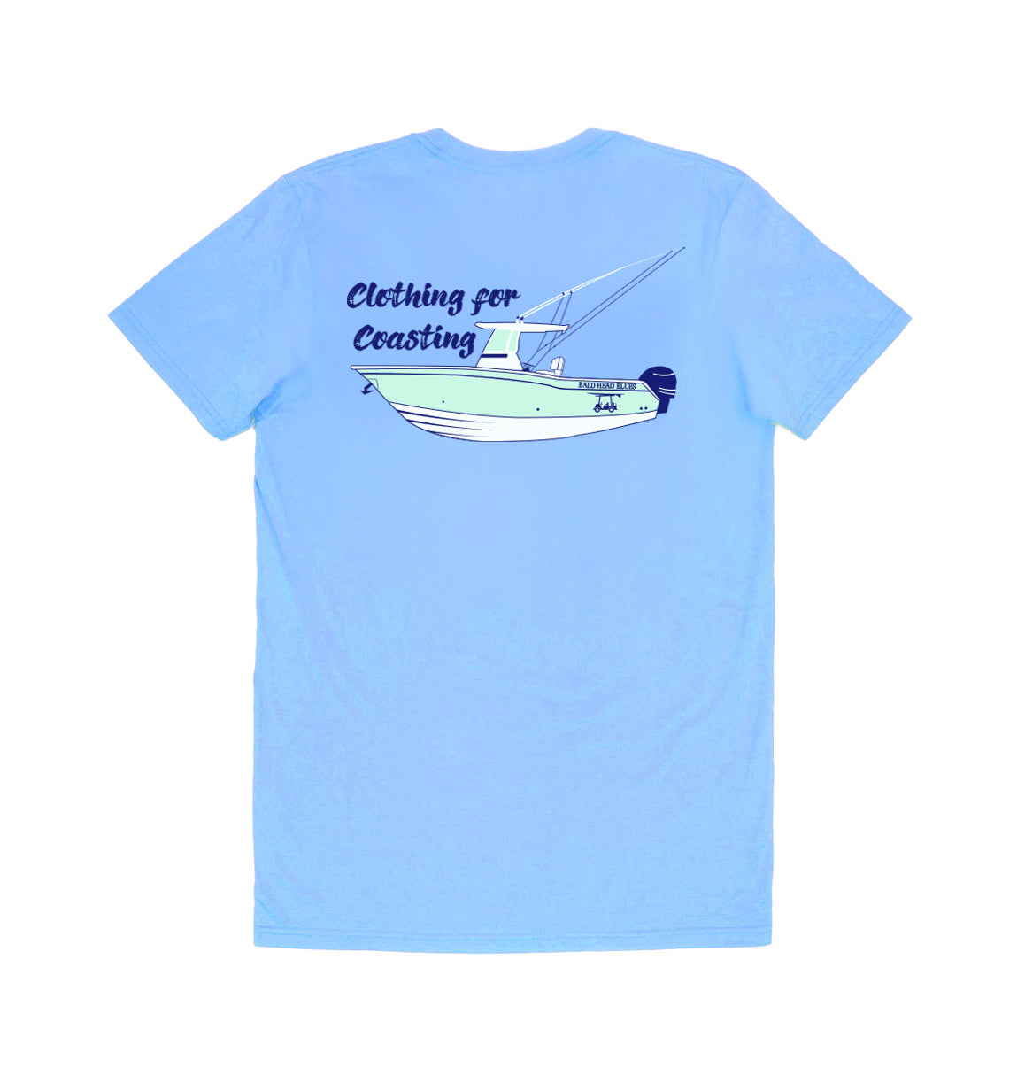 Blue Boat Island Tee - Short Sleeve for Youth