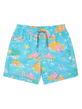 Blue Nana Swim Trunks