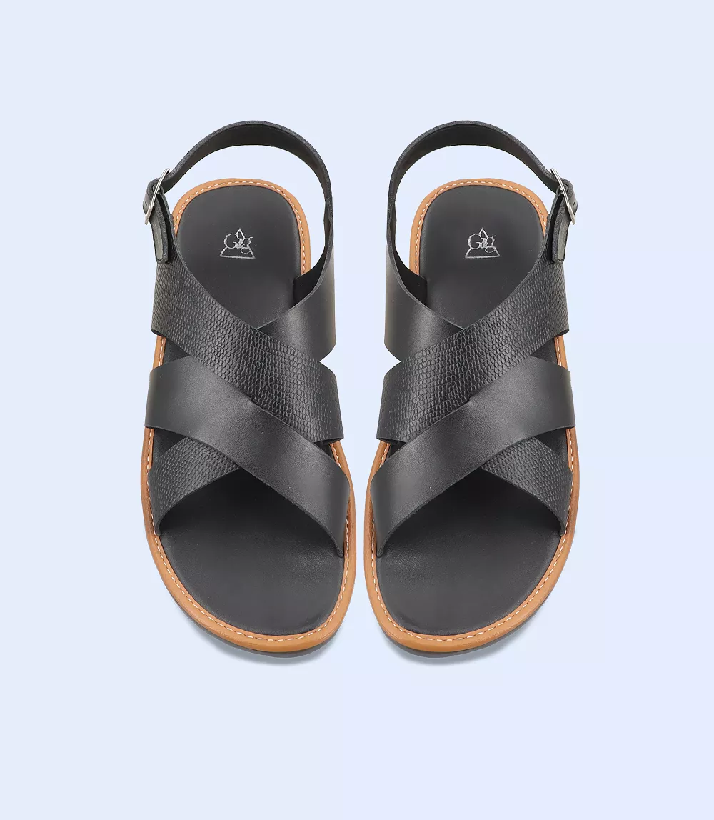 BM5576 BLACK Men Casual Sandal