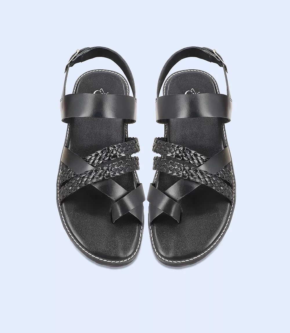 BM5594-BLACK-Men's Casual Sandal