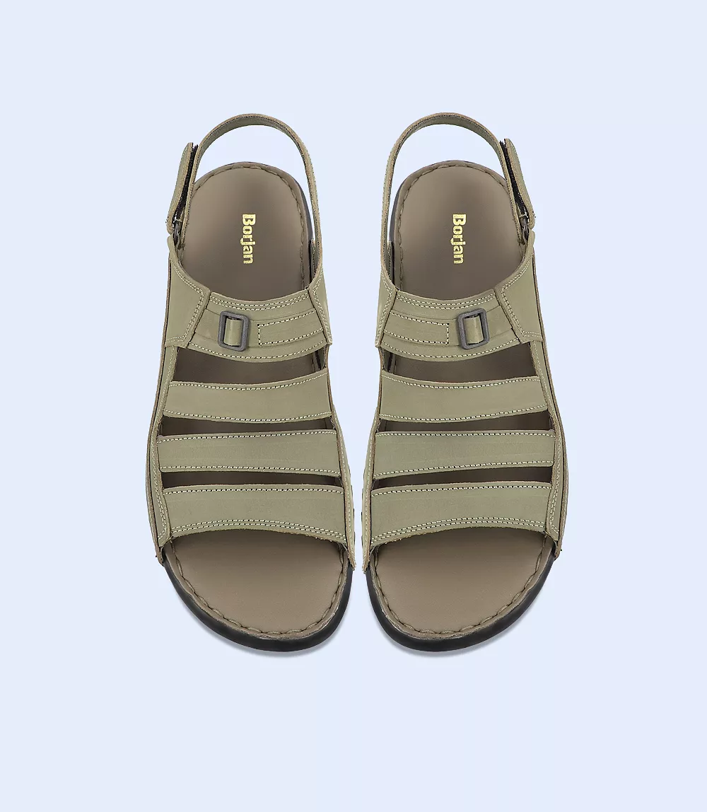 BM5658-OLIVE-Men's Casual Sandal