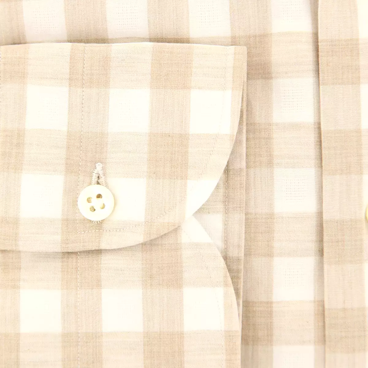 Borrelli Light Brown Shirt - Extra Slim