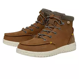 Bradley Mens Leather Boots - Cognac