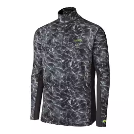 Breathable Fishing Shirt: Cool Breeze Quarter-Zip Long Sleeve