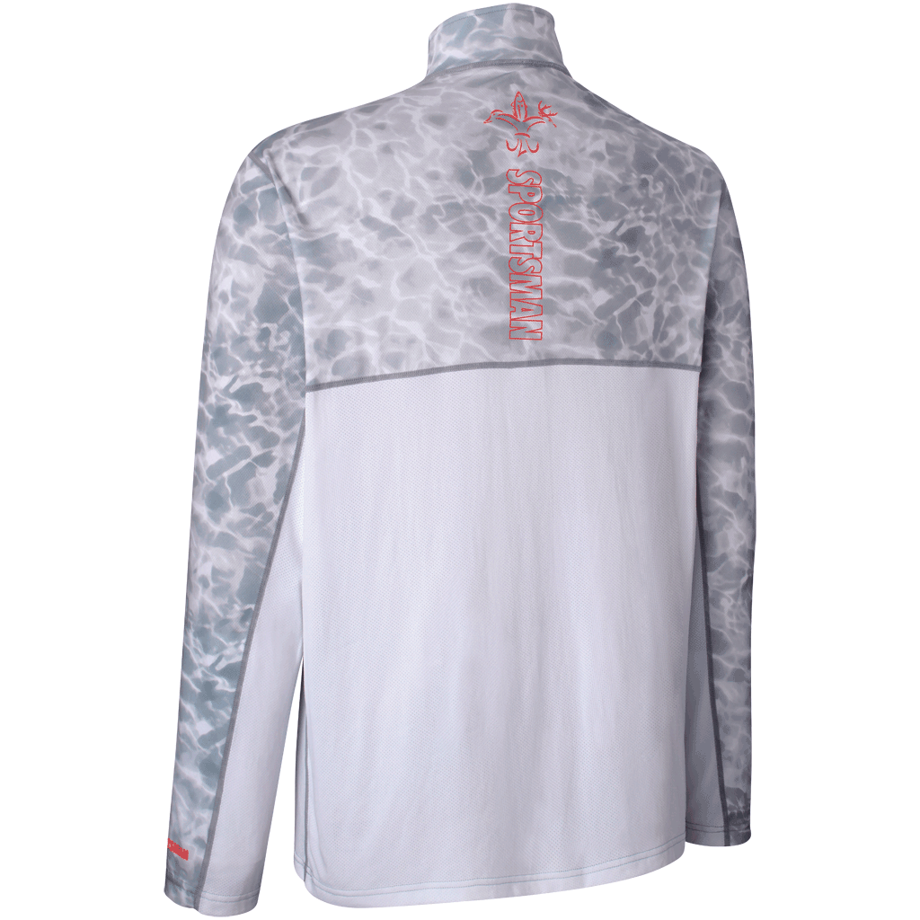 Breathable Fishing Shirt: Cool Breeze Quarter-Zip Long Sleeve