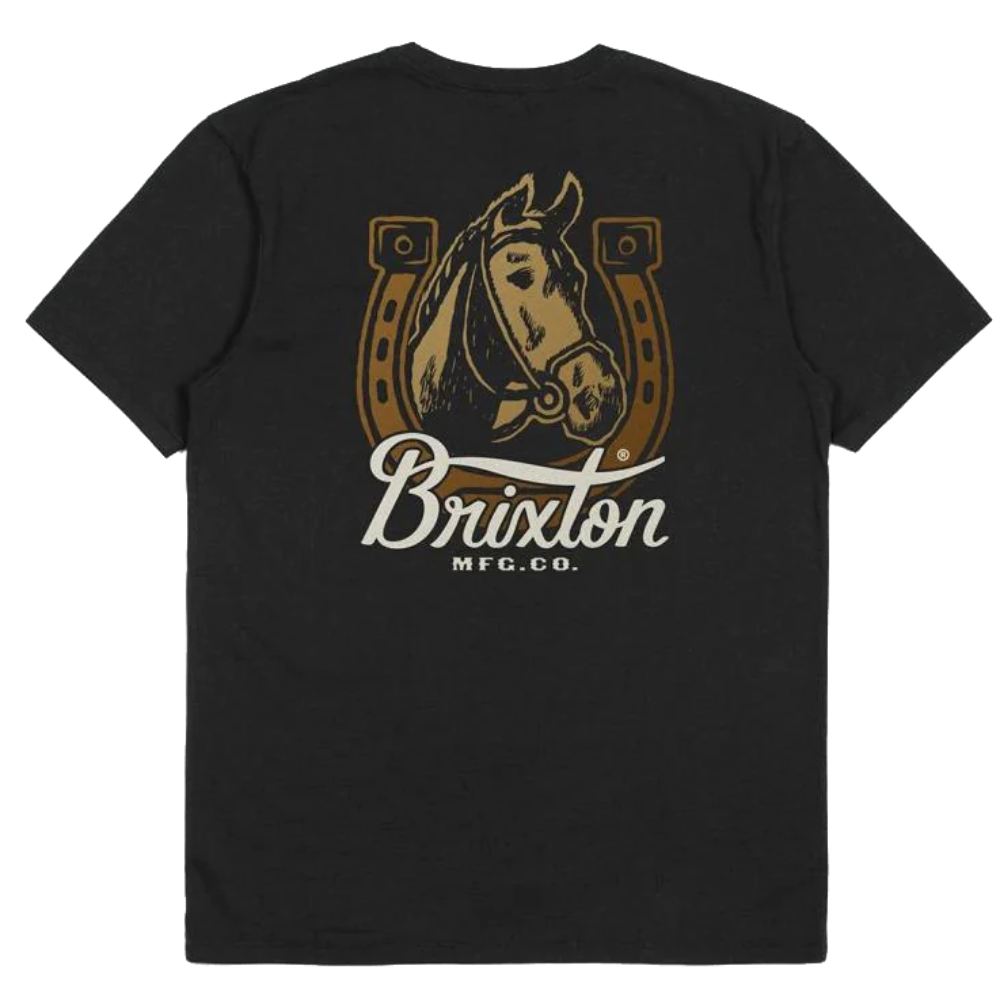 Brixton Seymour Black T-Shirt