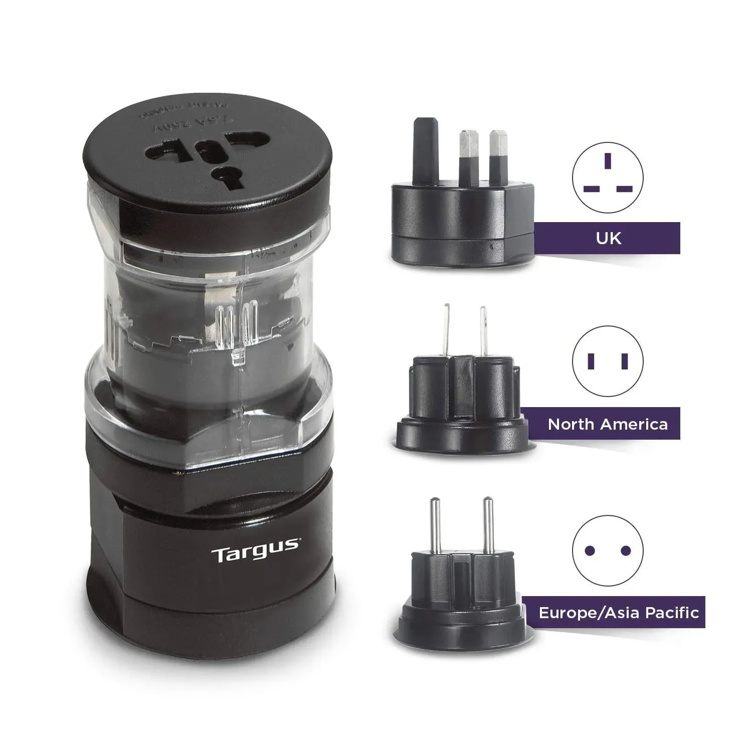 Buy Targus APK01AP-52 Universal Travel Adapter – Universal Power Socket | Shop Now