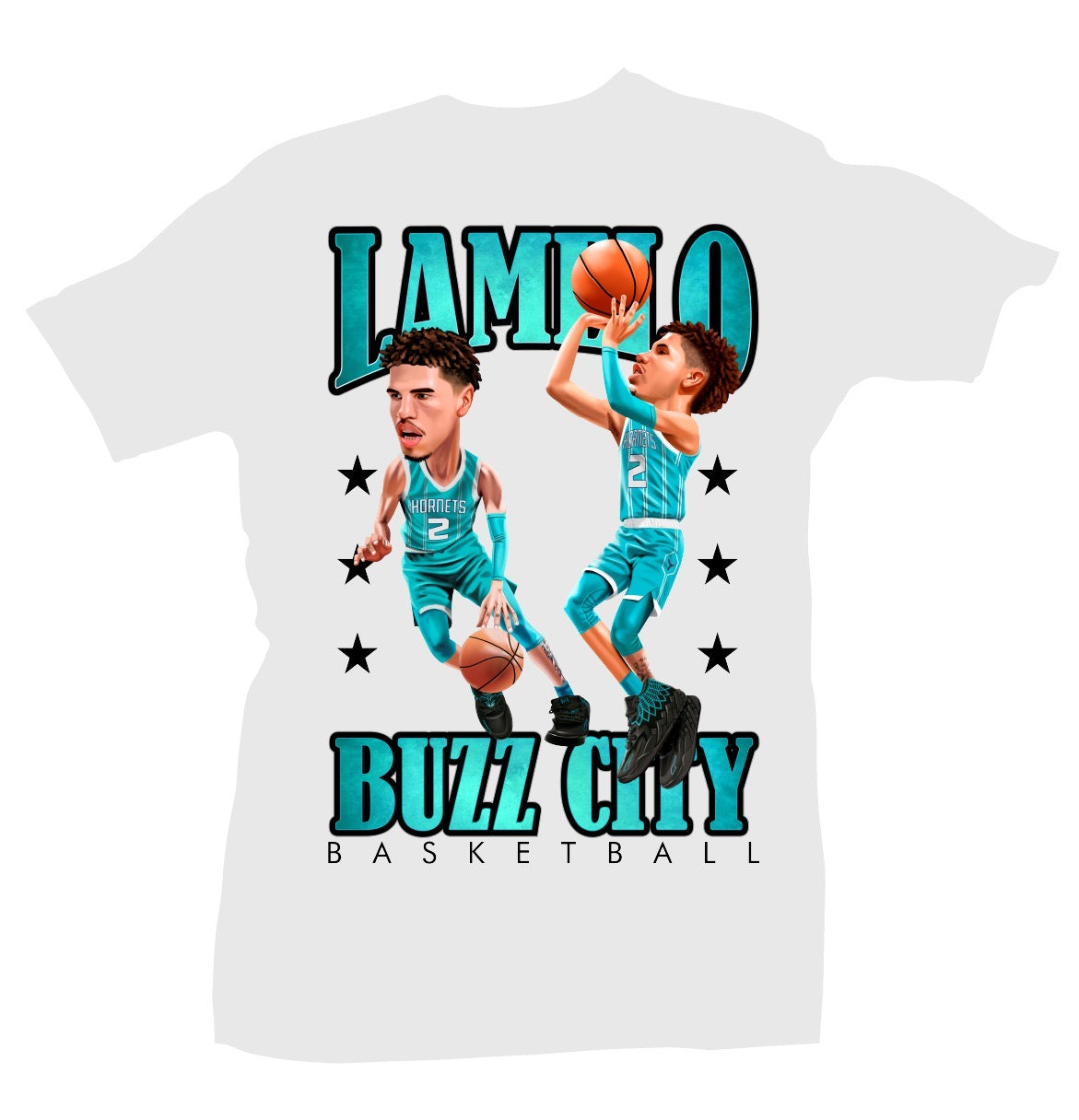 Buzz City LaMelo Ball White T-Shirt