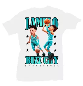 Buzz City LaMelo Ball White T-Shirt