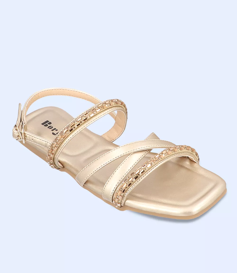 BW7364 DULL GOLD Women Casual Sandal