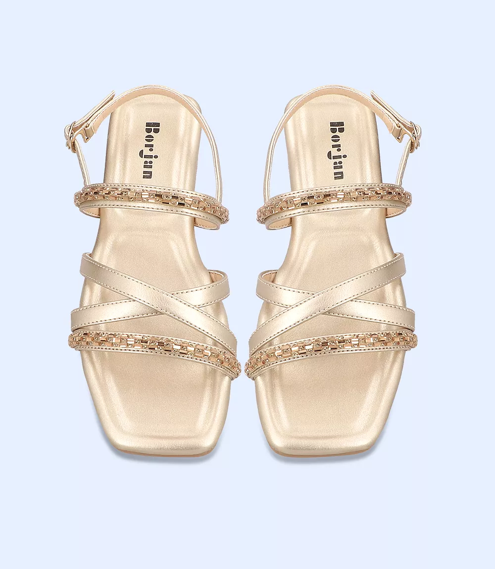 BW7364 DULL GOLD Women Casual Sandal