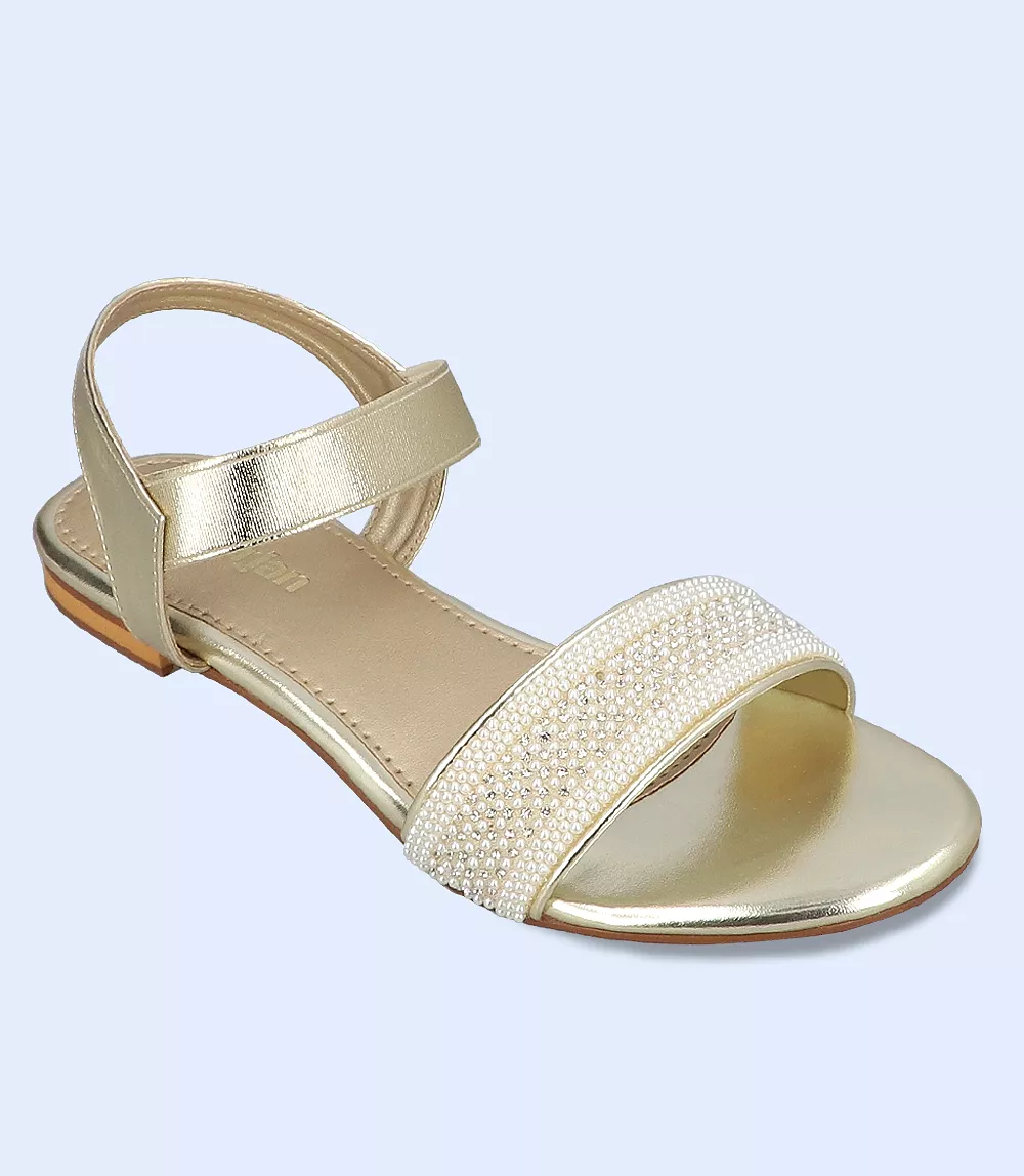 BW9477-GOLD PEARL Women Sandal