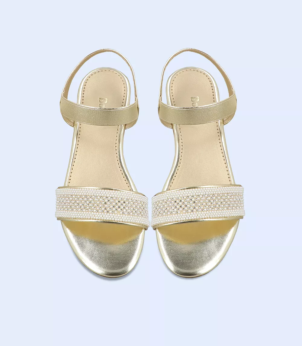 BW9477-GOLD PEARL Women Sandal