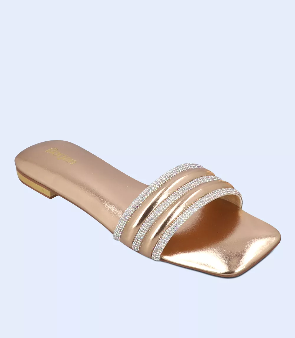 BW9626 - Rose Gold Women's Formal Slipper