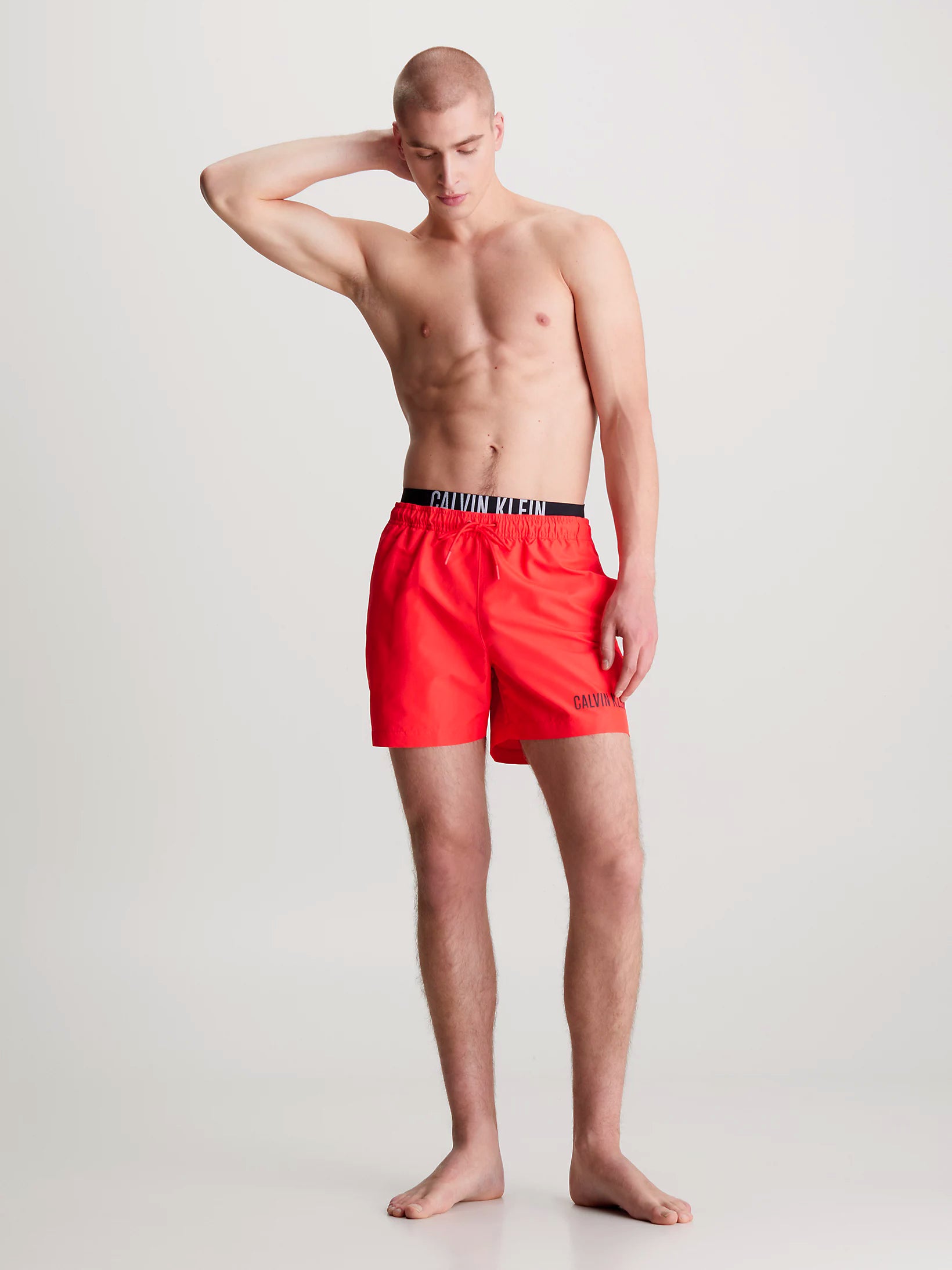 Calvin Klein Men's Swim Shorts with Double Waistband - Intense Power