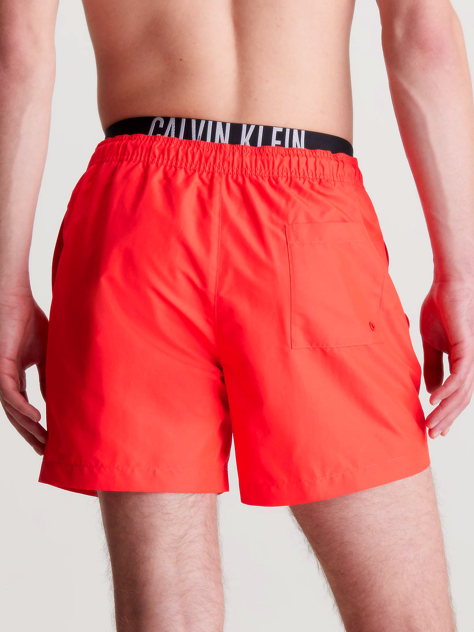 Calvin Klein Men's Swim Shorts with Double Waistband - Intense Power