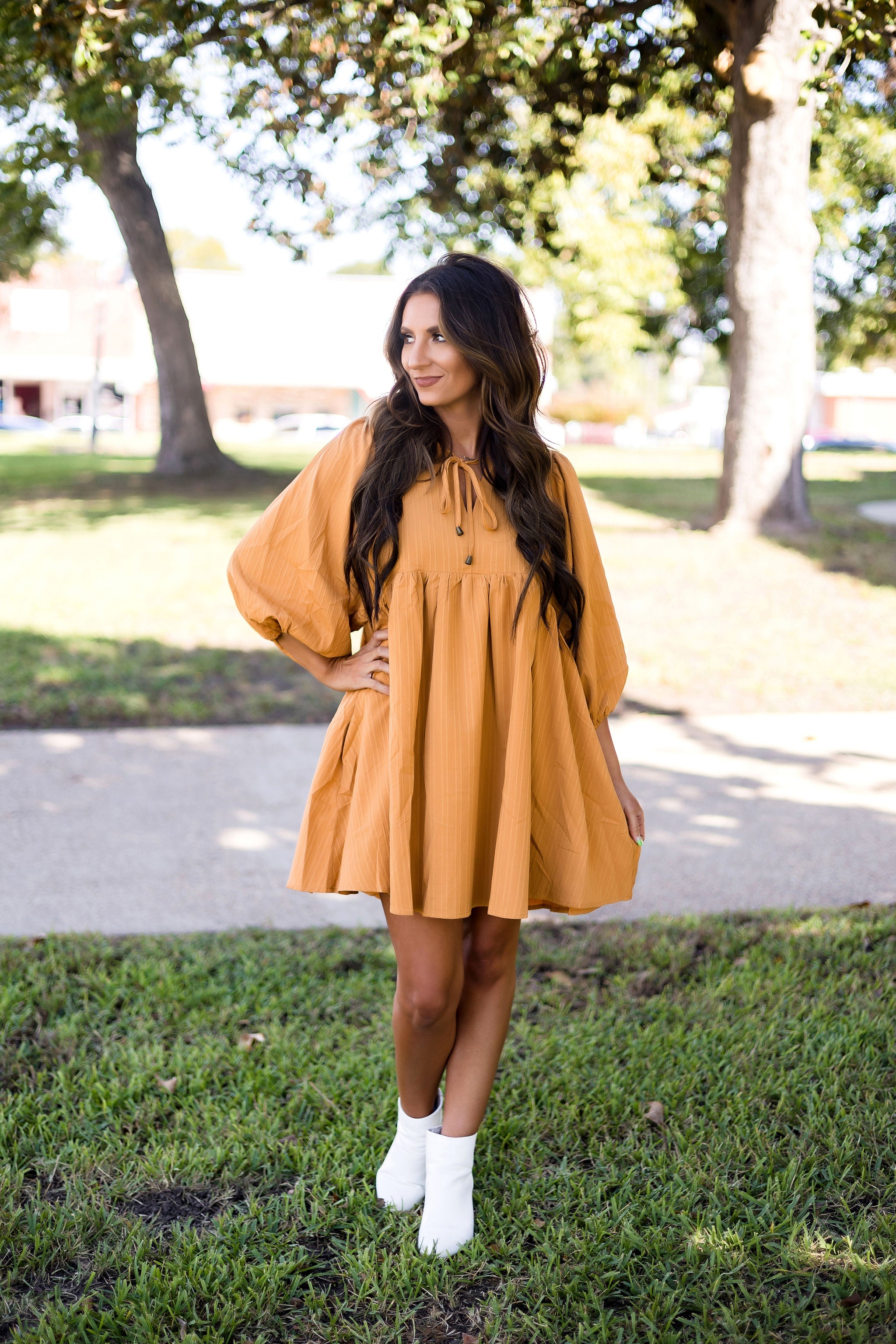 Camel Dress for Women, Perfect for a Stylish Outfit on the Go