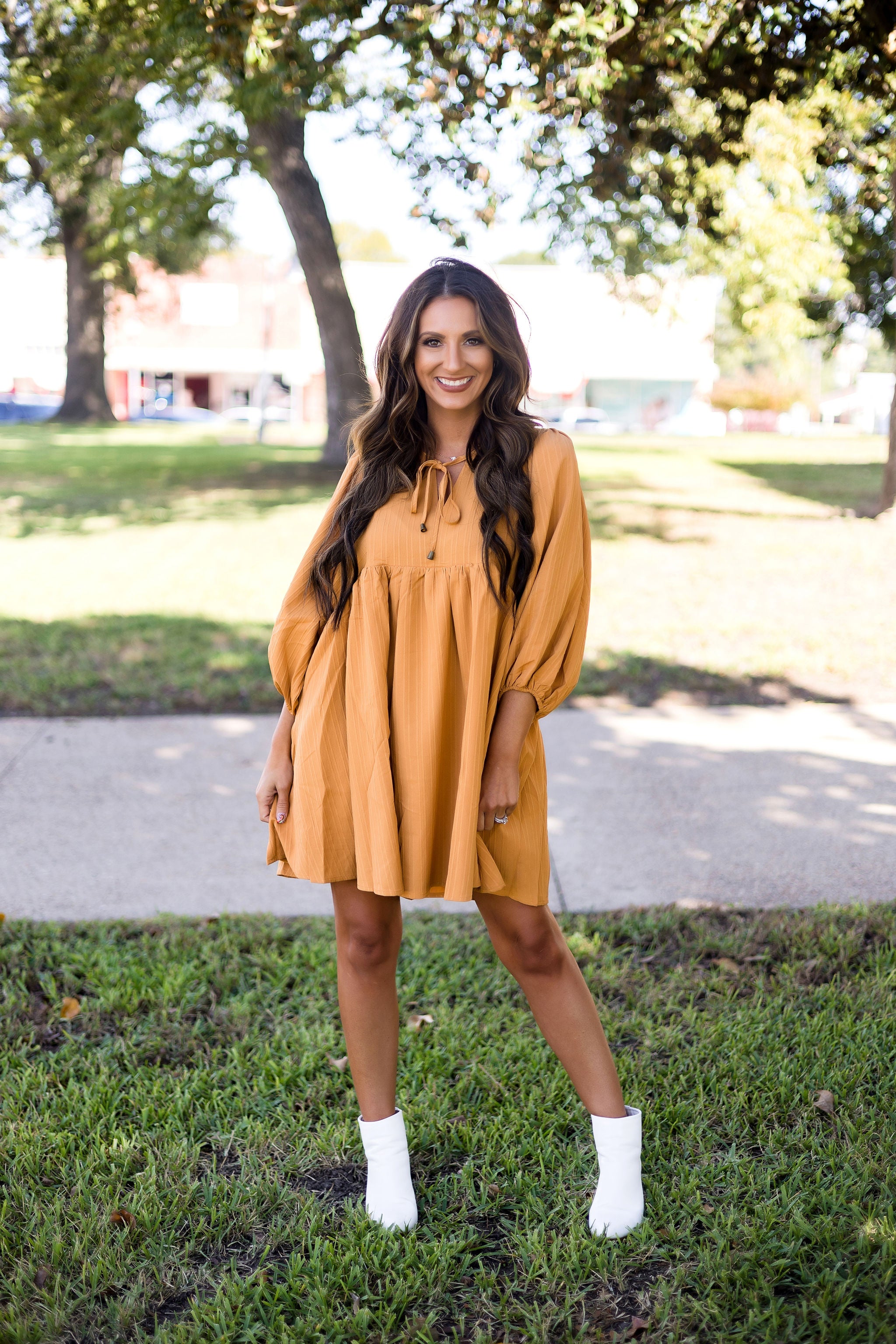 Camel Dress for Women, Perfect for a Stylish Outfit on the Go