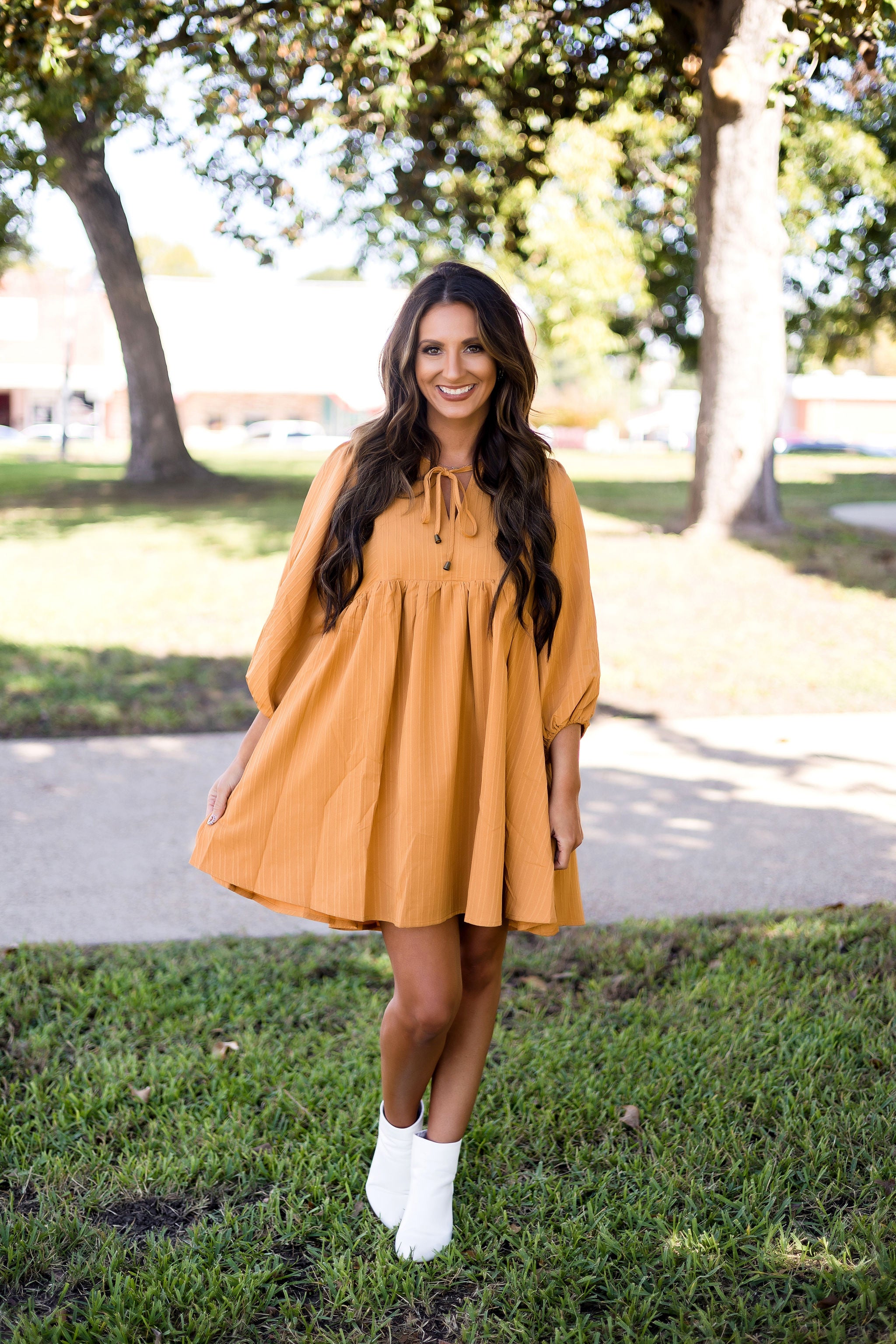 Camel Dress for Women, Perfect for a Stylish Outfit on the Go