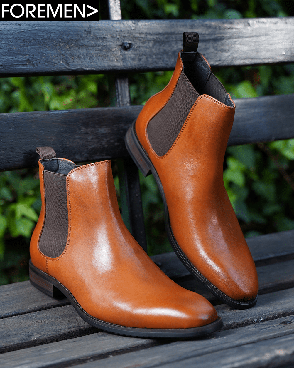 CARDIZ Chelsea Boots - Tan Color