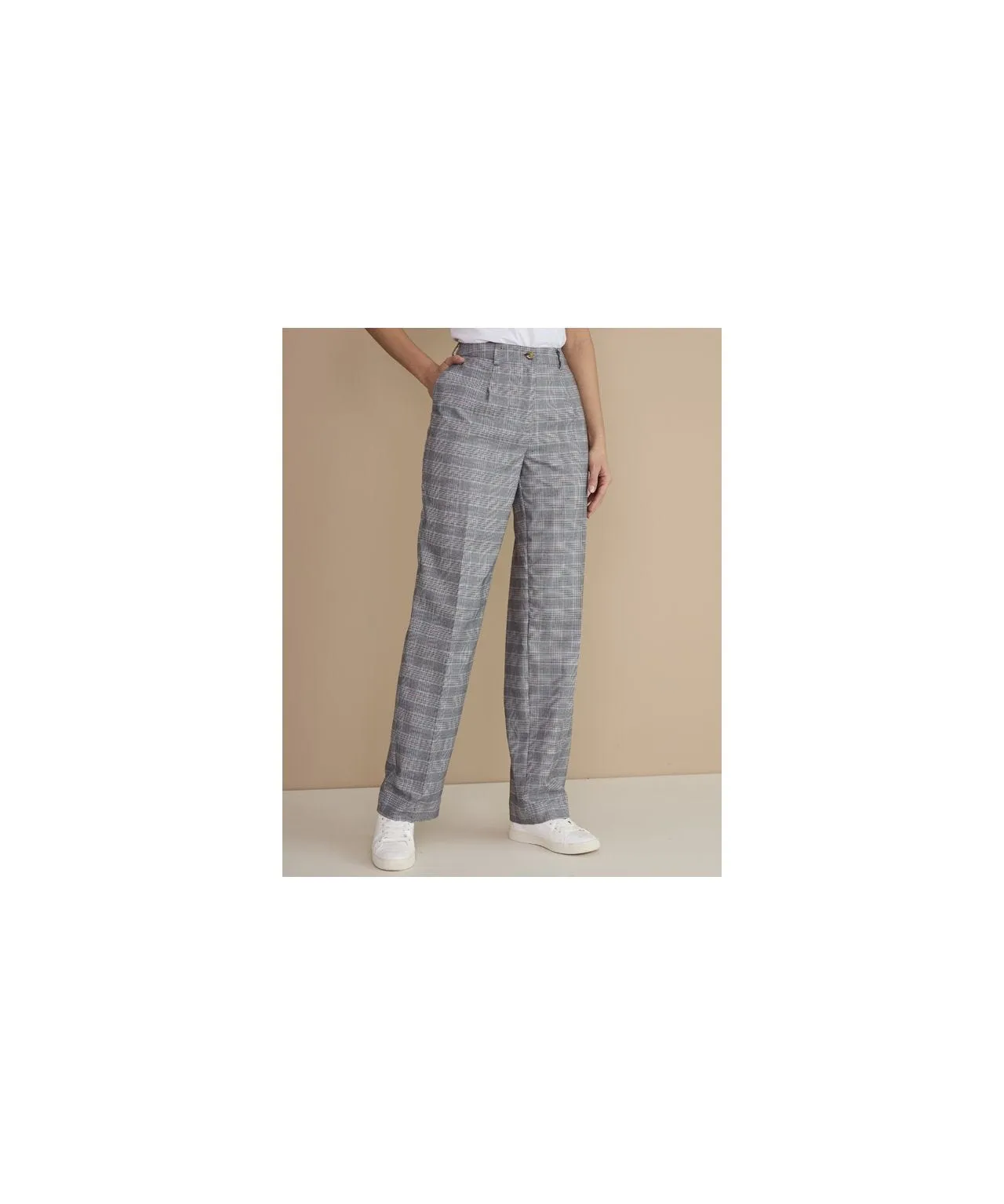 Women's Flat Stretch Jersey Trousers