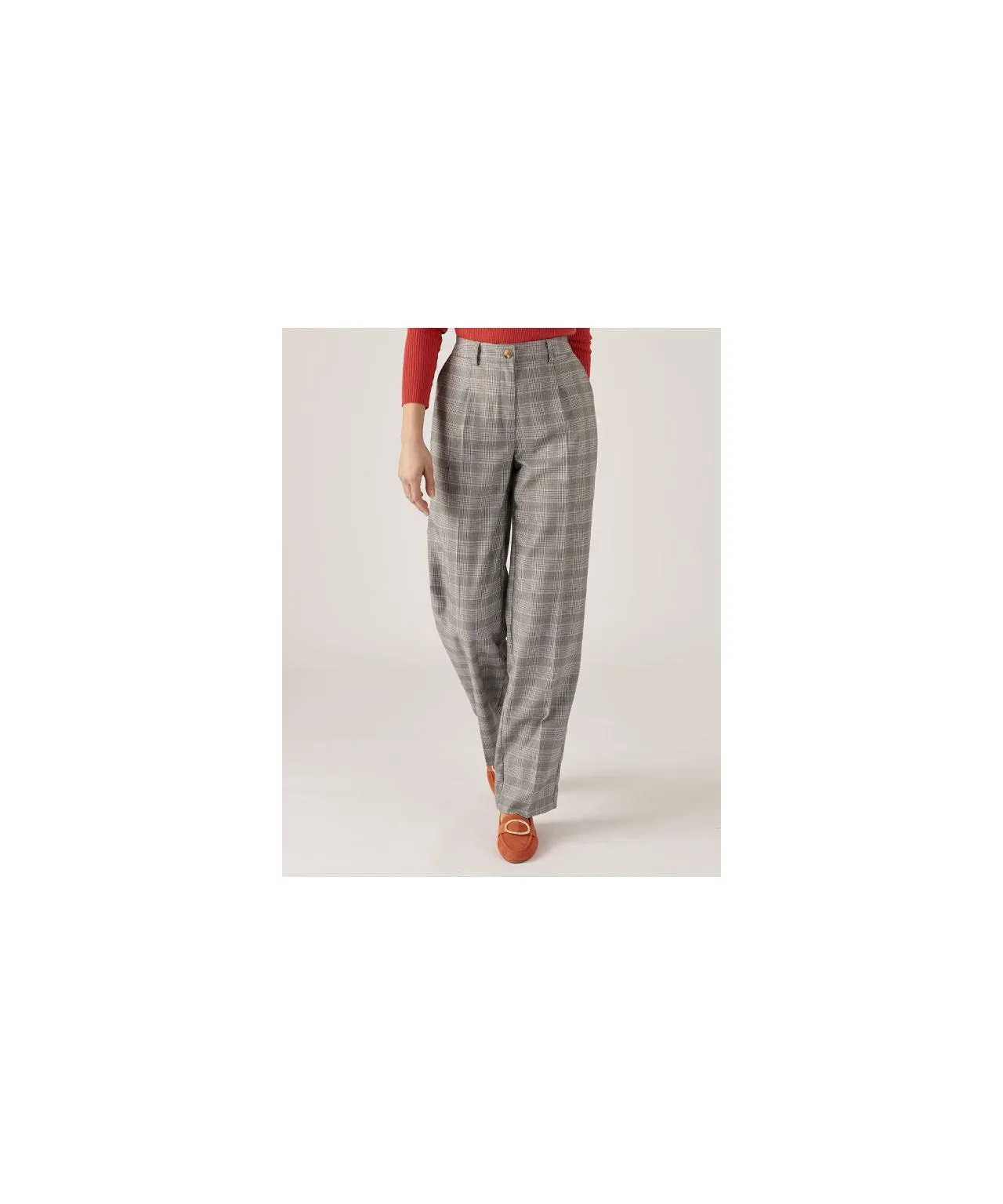 Women's Flat Stretch Jersey Trousers