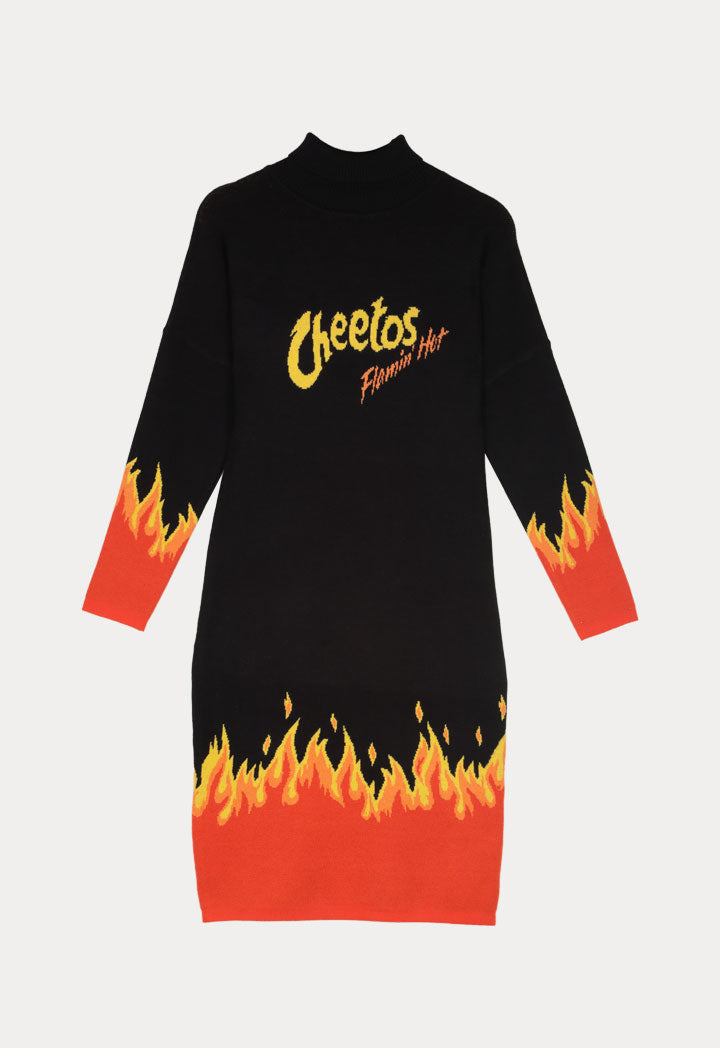 Cheetos Flame Sweater Dress