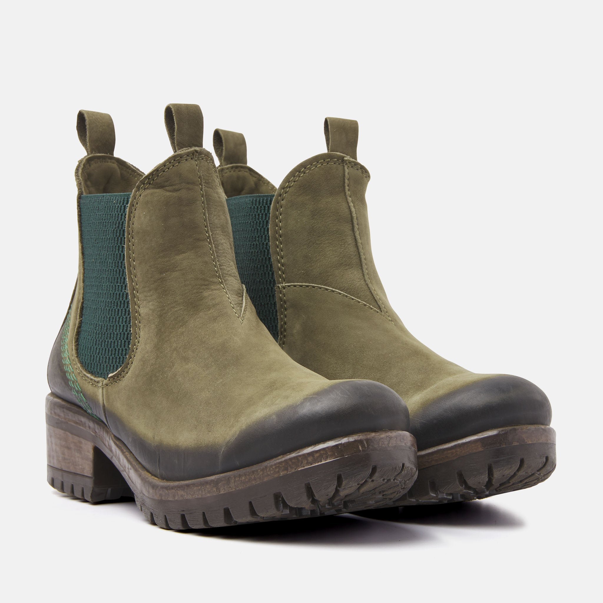 Chelsea Boots Green