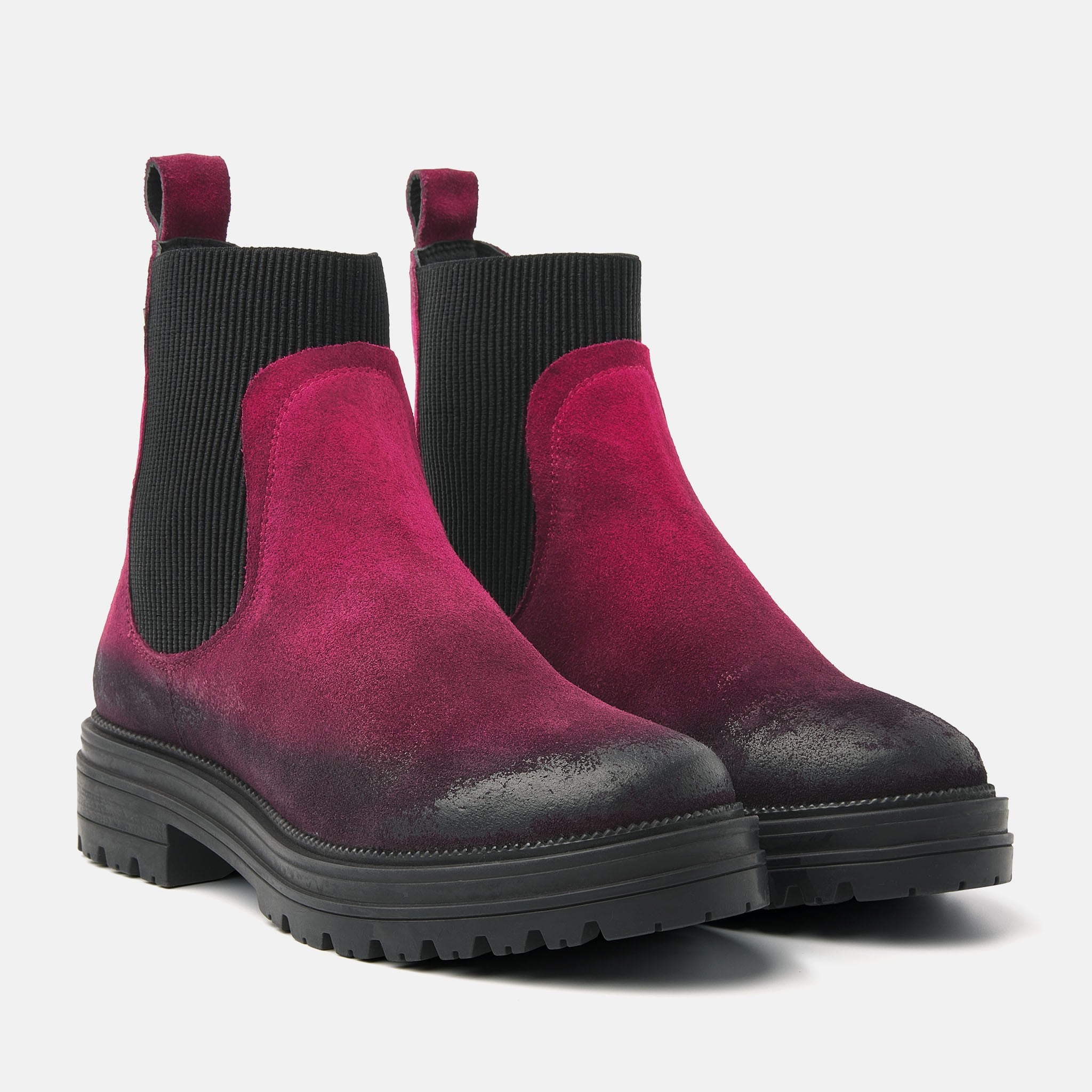 Chelsea Boots in Fuchsia - Shop Now