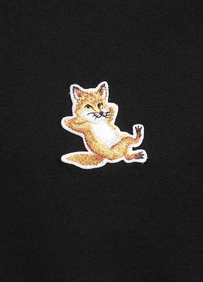 Chillax Fox Patch Tee-Shirt