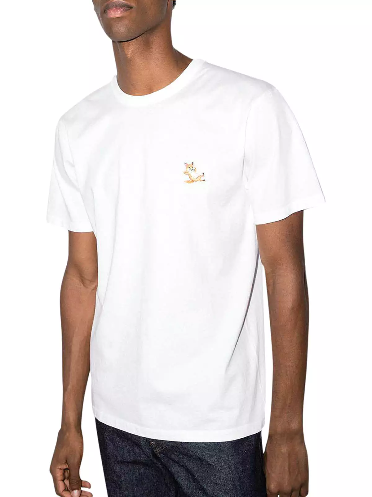 Chillax Fox Patch Tee-Shirt