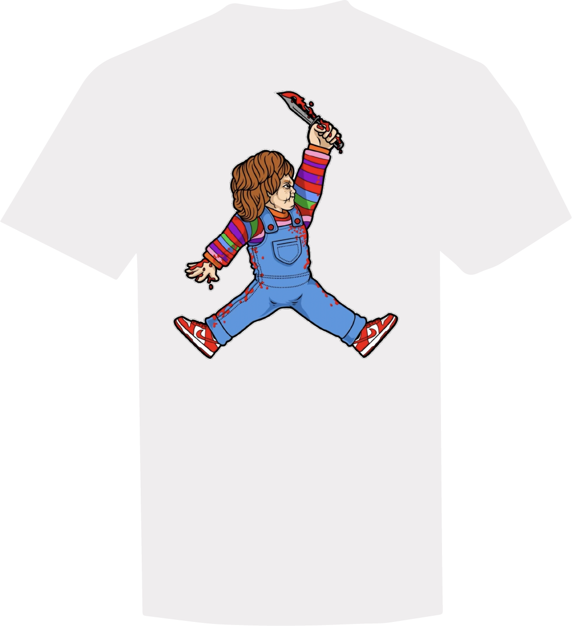 Chucky Plain White T-Shirt