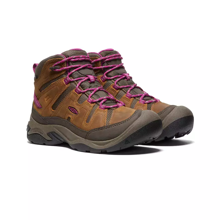 CIRCADIA MID WP Women's Shoes - SYRUP/BOYSENBERRY