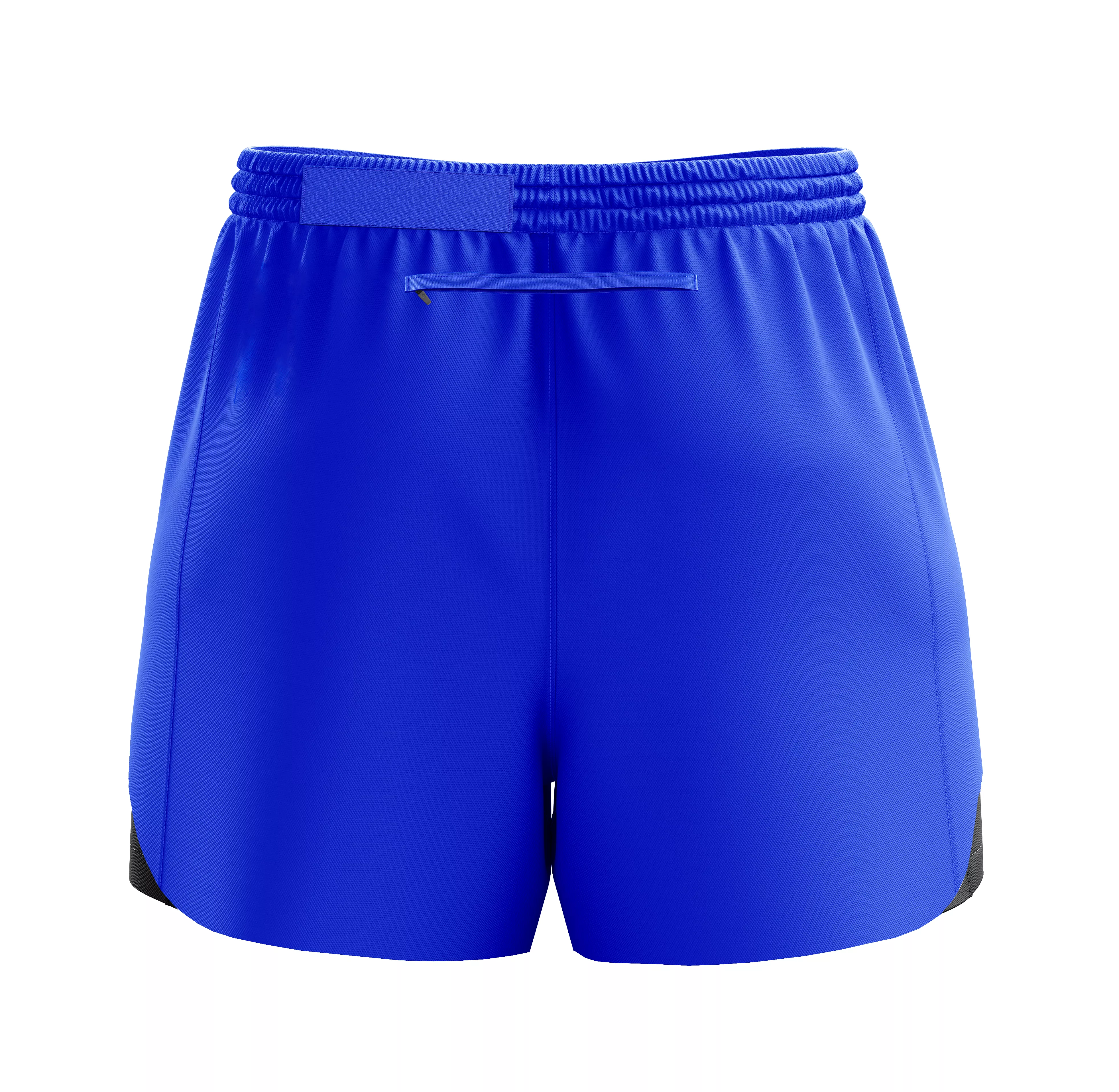 Classic blue shorts with a touch of style