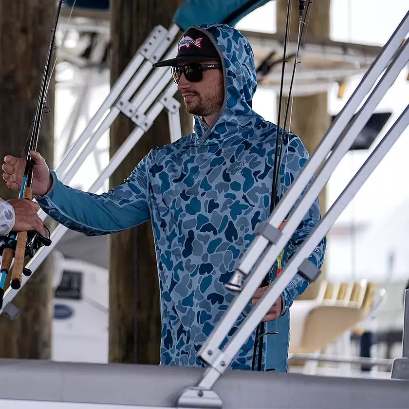 Cool Breeze 2.0 Fishing Hoodie - High-performance, Breathable, Lightweight.