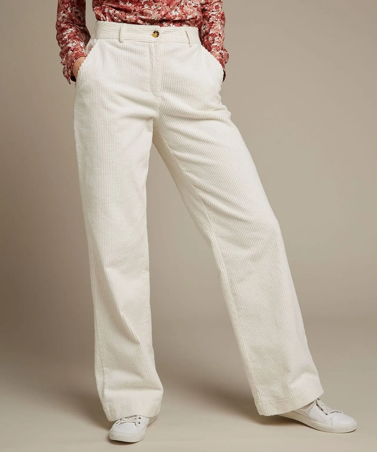 Cord Wide Leg Pants