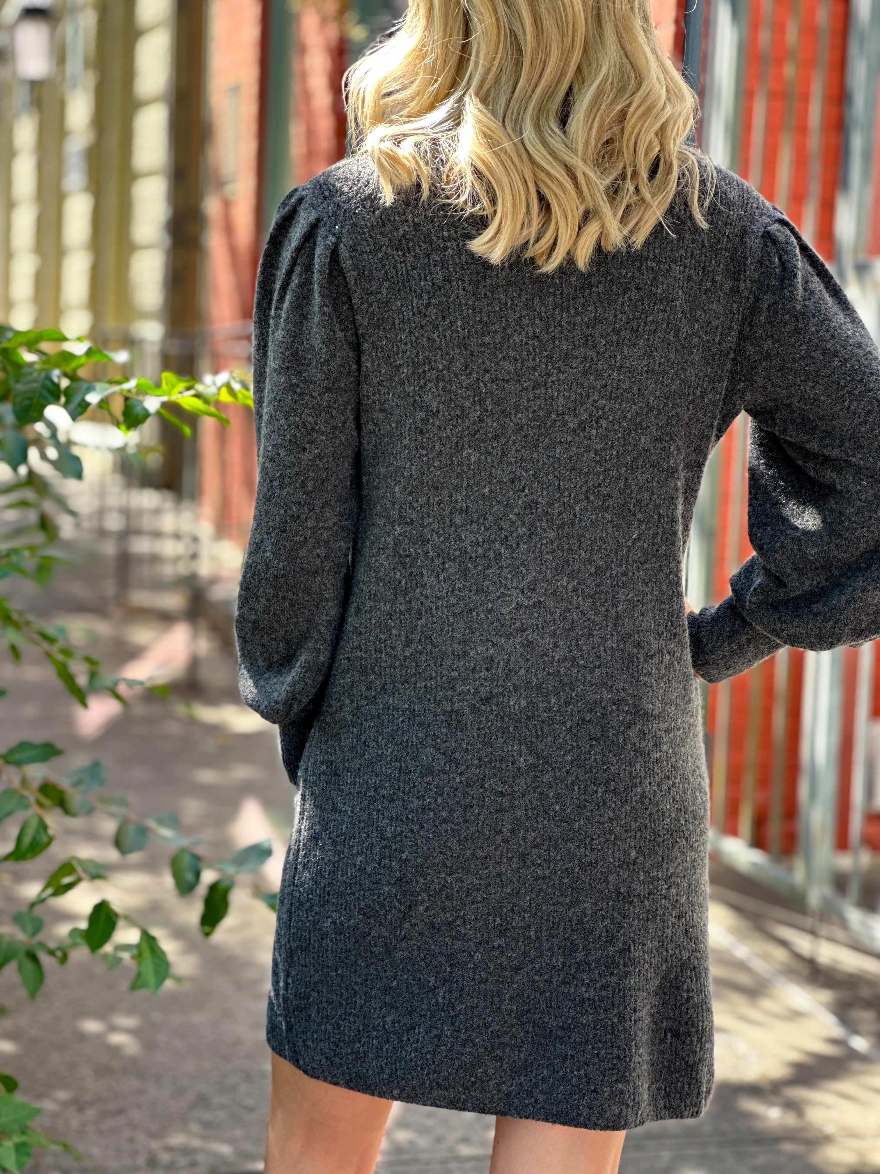 Core Solid Sweater Dress