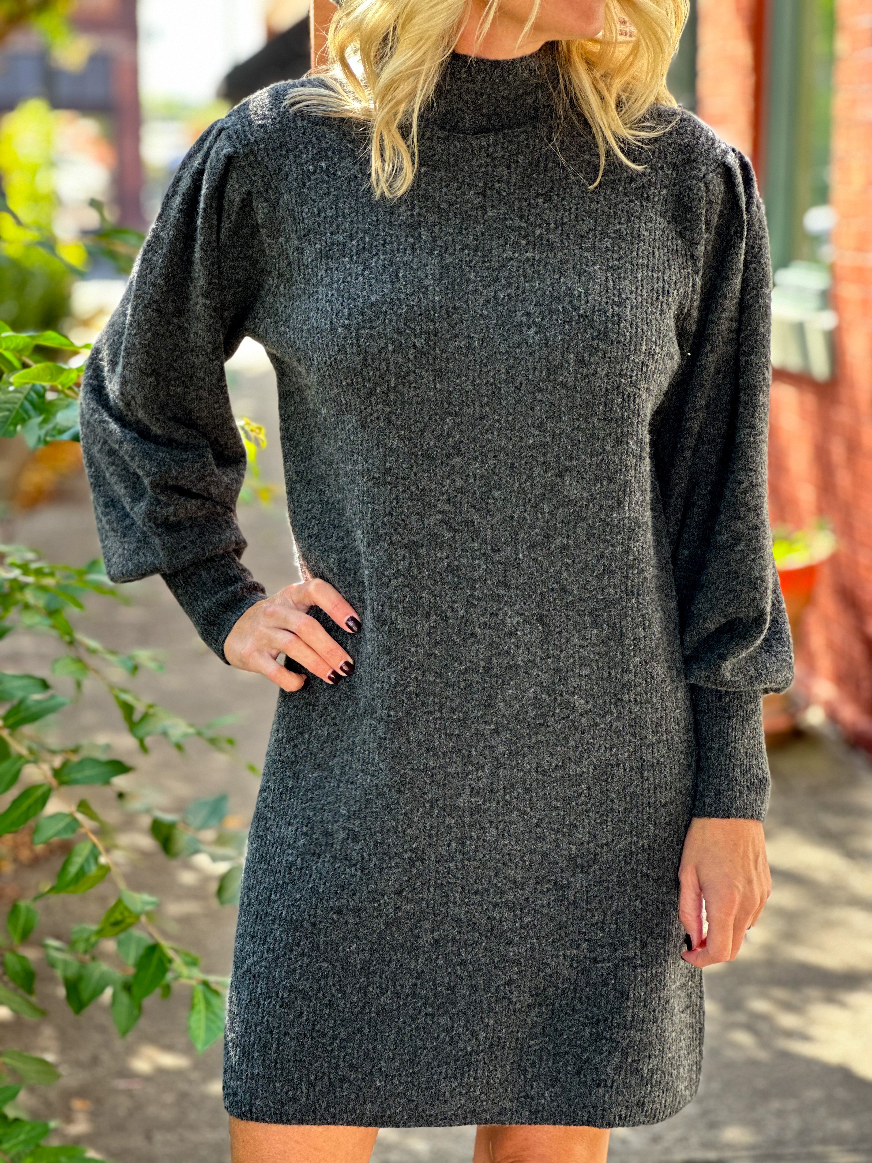 Core Solid Sweater Dress