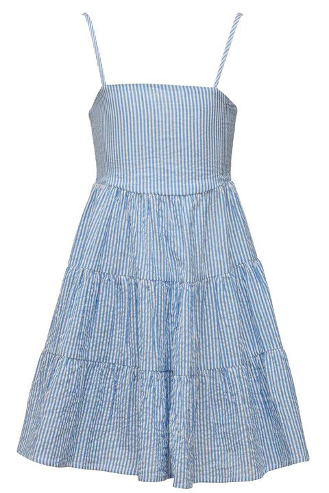 Cornflower Striped Sundress