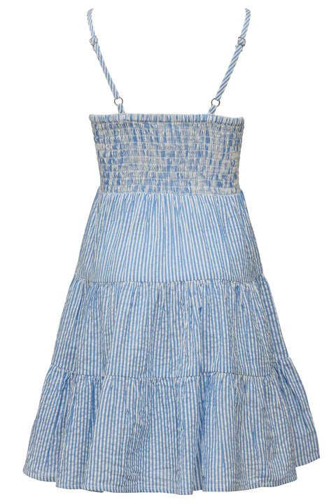 Cornflower Striped Sundress