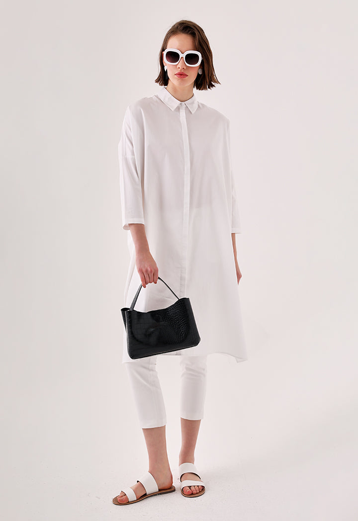 Cotton Shirt Dress