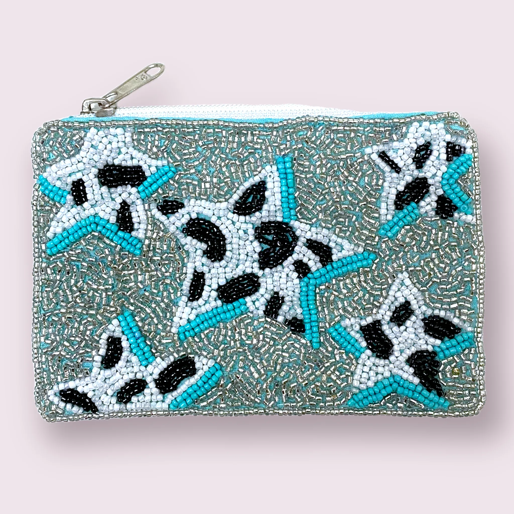 Cowgirl Star Bead Coin Purse