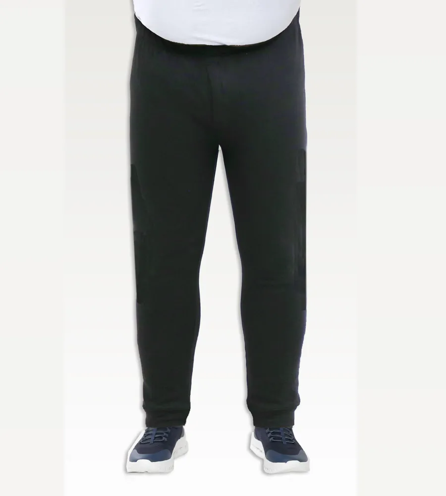 D555 Men's Black Thermal Long Johns Trousers (Boston)