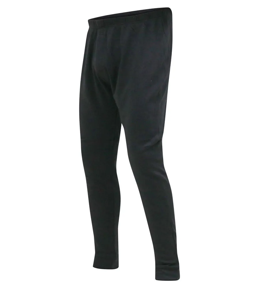 D555 Men's Black Thermal Long Johns Trousers (Boston)