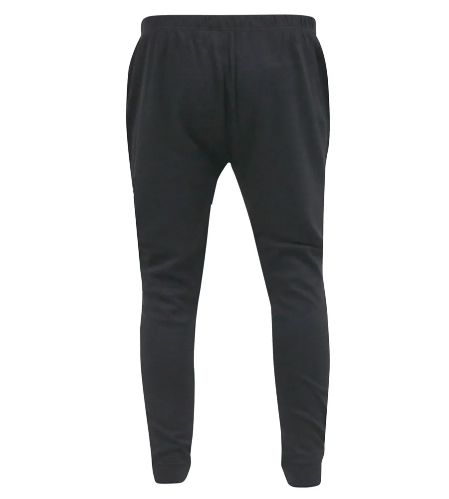 D555 Men's Black Thermal Long Johns Trousers (Boston)