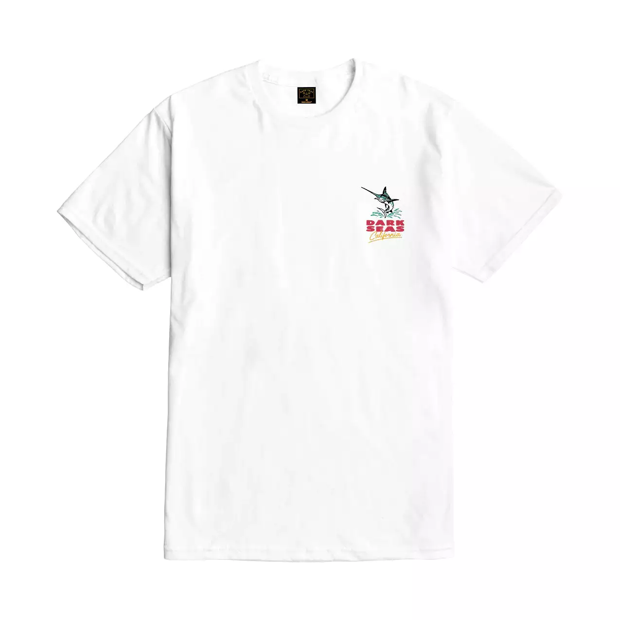 Dark Seas California Premium White T-Shirt