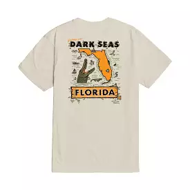 Dark Seas Florida Premium Cream T-Shirt