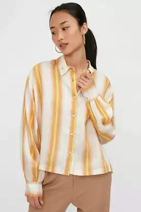 Degradé Stripe Shirt Crystals Ambra