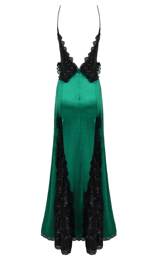 Dian Green Maxi Dress - Shop Now